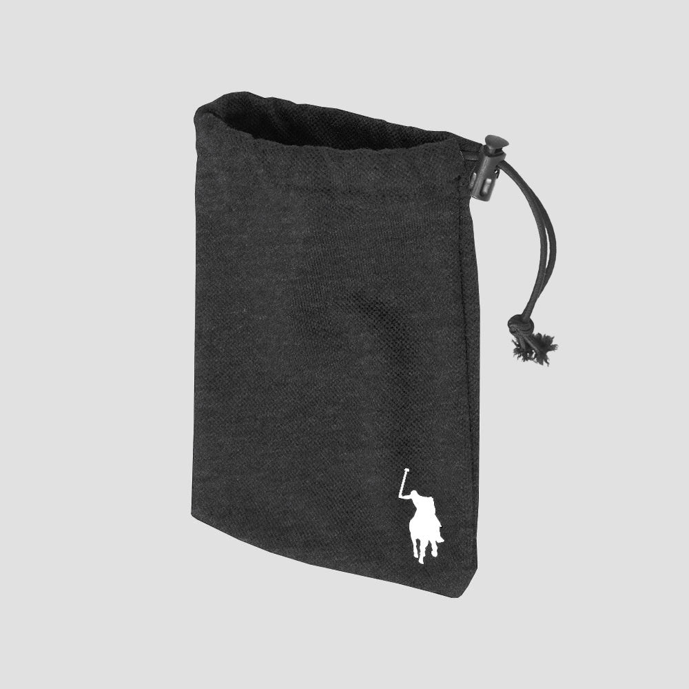 Polo Republica Multipurpose Pony Pouch. Made-With-Waste! Stationary & General Accessories Polo Republica Charcoal S (7 X 5) 