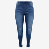 Jenny Women's High Rise Elasticated Waist Pull On Jeggings