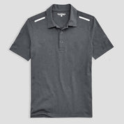 Polo Republica Men's Shoulder And Back Stripes Activewear Polo Shirt Men's Polo Shirt Polo Republica Graphite XS 