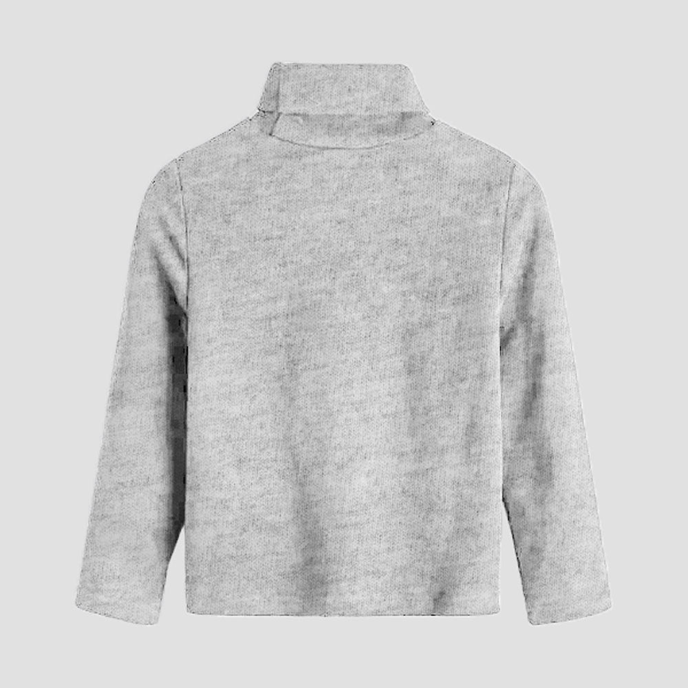 Polo Republica Kid's High Turtle Neck Minor Fault Sweat Shirt Minor Fault Polo Republica Grey 2-3 Years 