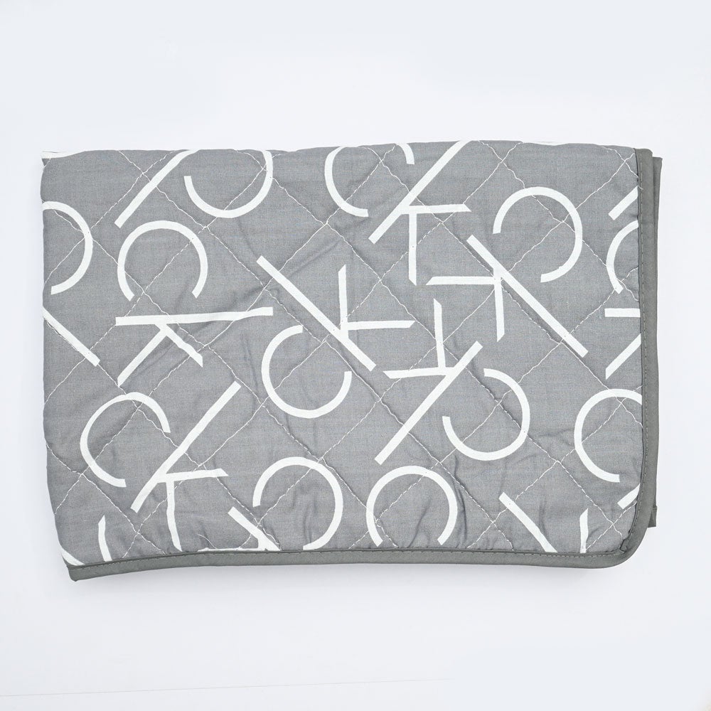 Fridge Cover Made By Dual Layer Cotton Polyster Filling Quilted Fabric Washable Stuff Home Decor FGT Grey Arctic Medium 