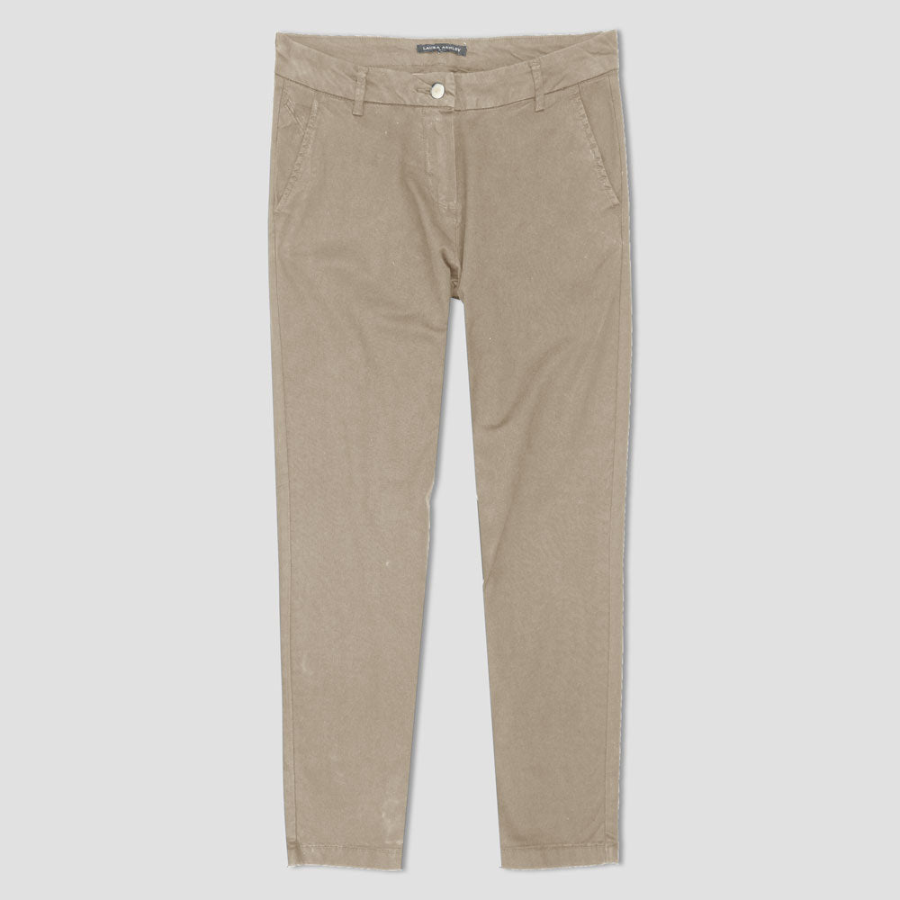 LA Women's Salvador Regular Fit Chino Pants Women's Denim HAS Apparel Khaki 28 27