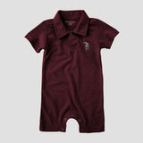 Polo Republica Nakon Signature Pony Printed Design Baby Romper