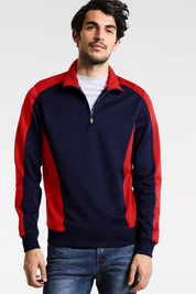Navy & Red