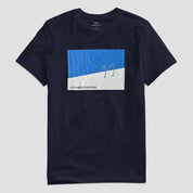 M&C Men's Permanent Vacation Printed Crew Neck Tee Shirt Men's Tee Shirt FTC Navy 2XL 