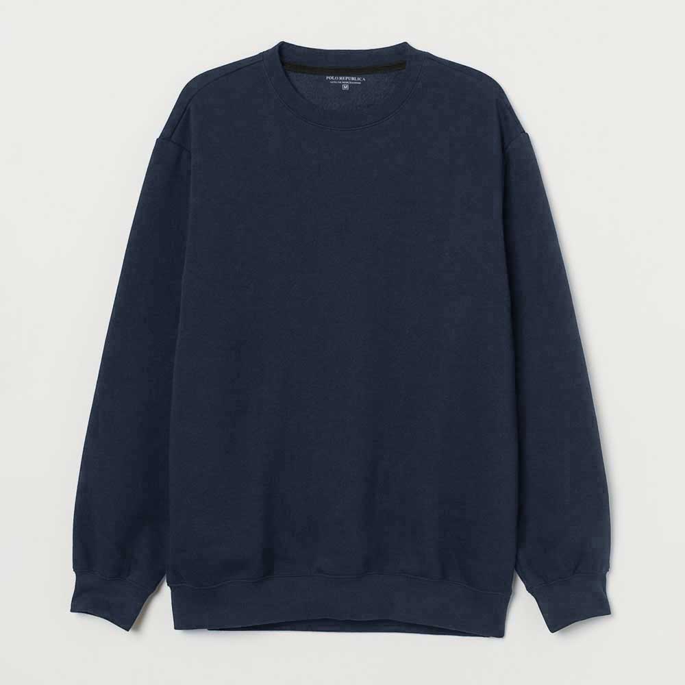 Polo Republica Men's Astrakhan Fleece Minor Fault Sweat Shirt Minor Fault Polo Republica Navy S 