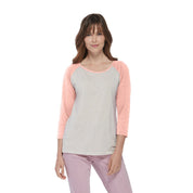 Platinum Women's Contrast Sleeves Minor Fault Summer Tee Shirt Minor Fault IST 