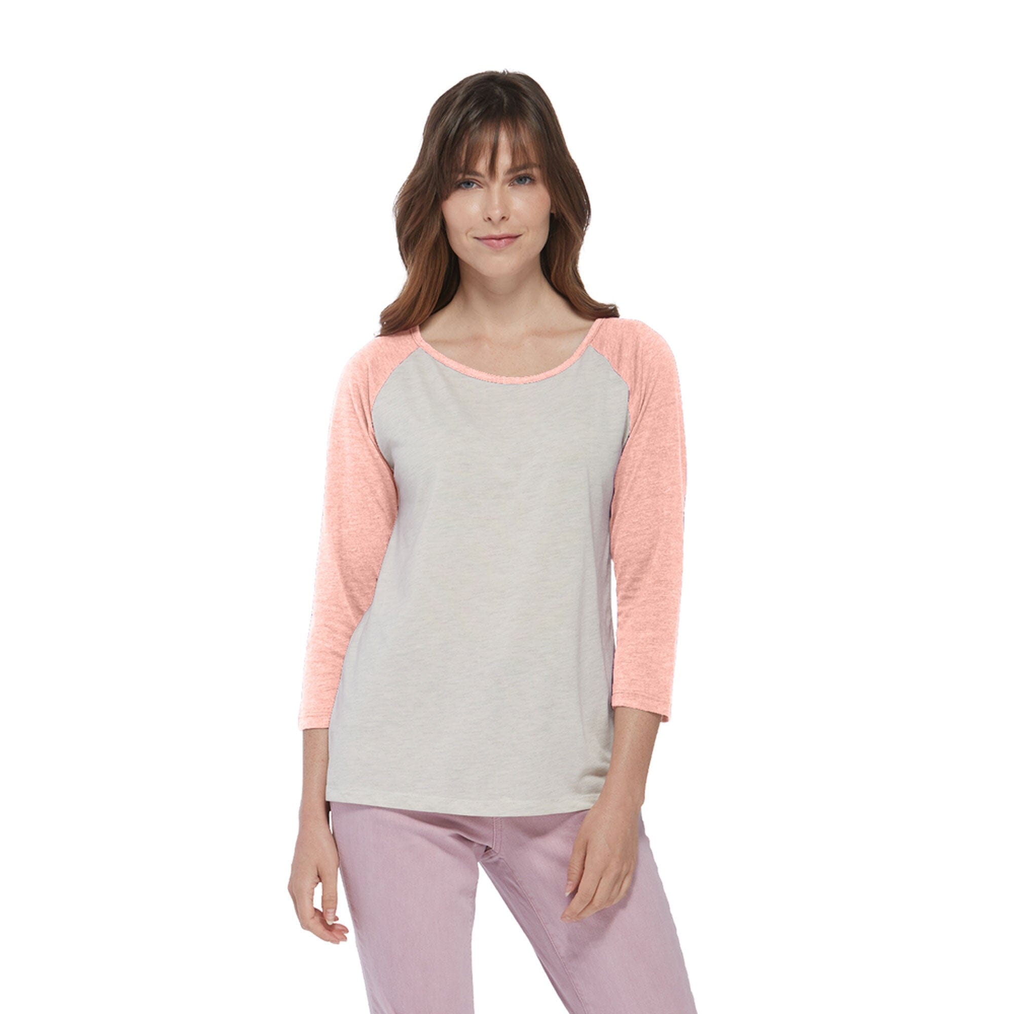 Platinum Women's Contrast Sleeves Minor Fault Summer Tee Shirt Minor Fault IST 