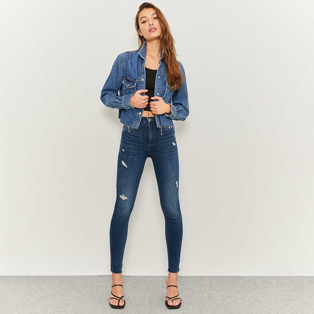 Tally Weijl Women's Vidin Skinny Fit Minor Fault Distressed Jeggings Minor Fault Yasir Bin Asad 