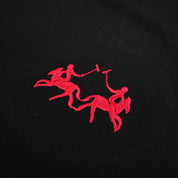 Polo Republica Men's Double Pony & Crest Embroidered Raglan Sleeve Tee Shirt Men's Tee Shirt Polo Republica 