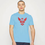 Richman Men's Gym Printed Short Sleeve Tee Shirt