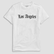 Polo Republica Men's Los Angeles Printed Short Sleeve Tee Shirt Men's Tee Shirt Polo Republica White S 