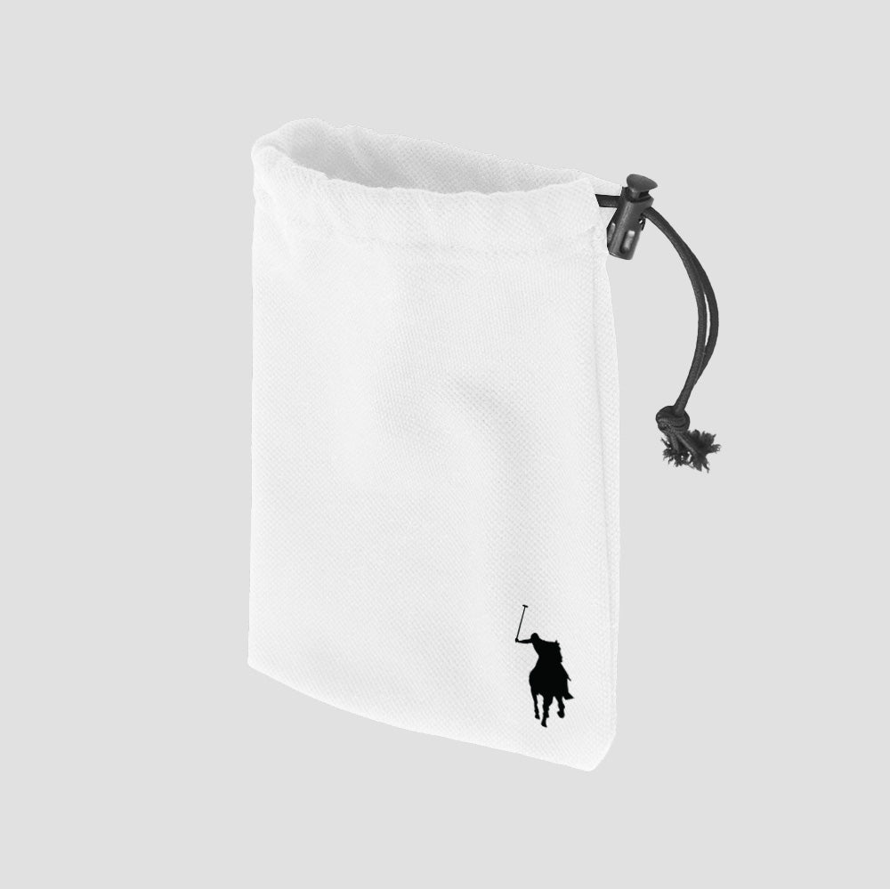 Polo Republica Multipurpose Pony Pouch. Made-With-Waste! Stationary & General Accessories Polo Republica White S (7 X 5) 