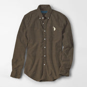 Polo Republica Men's Brandeta Minor Fault Casual Shirt Minor Fault Polo Republica Brown S 